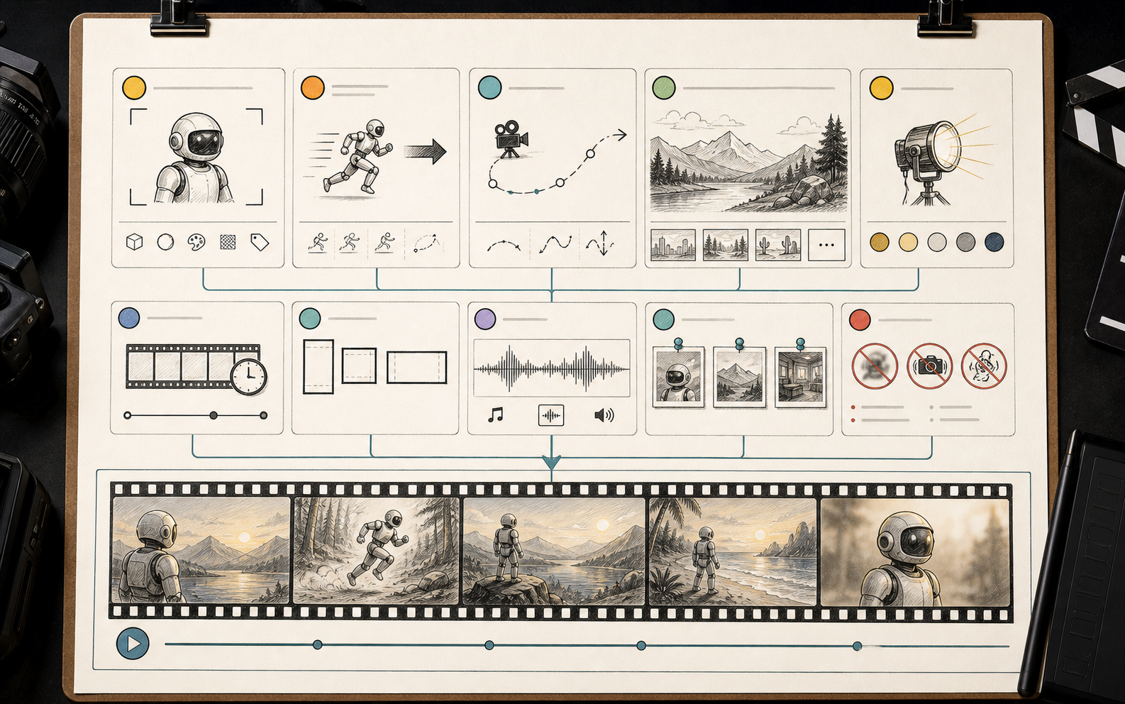 A visual blueprint of the parts of a strong Seedance 2.0 prompt